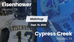 Matchup: Aldine Eisenhower HS vs. Cypress Creek  2020