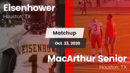 Matchup: Aldine Eisenhower HS vs. MacArthur Senior  2020
