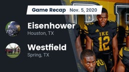 Recap: Eisenhower  vs. Westfield  2020