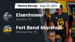 Recap: Eisenhower  vs. Fort Bend Marshall  2021