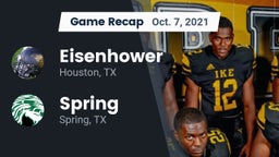 Recap: Eisenhower  vs. Spring  2021