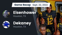 Recap: Eisenhower  vs. Dekaney  2022