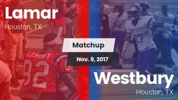 Matchup: Lamar  vs. Westbury  2017