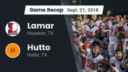Recap: Lamar  vs. Hutto  2018