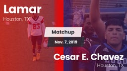 Matchup: Lamar  vs. Cesar E. Chavez  2019