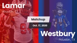 Matchup: Lamar  vs. Westbury  2020
