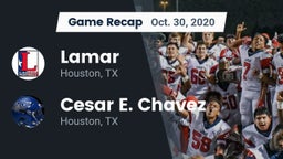 Recap: Lamar  vs. Cesar E. Chavez  2020