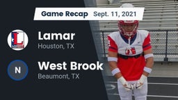 Recap: Lamar  vs. West Brook  2021