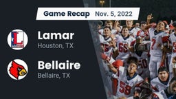 Recap: Lamar  vs. Bellaire  2022