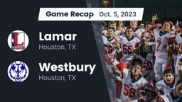 Recap: Lamar  vs. Westbury  2023