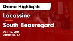 Lacassine  vs South Beauregard  Game Highlights - Dec. 18, 2019