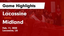 Lacassine  vs Midland Game Highlights - Feb. 11, 2020