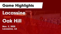 Lacassine  vs Oak Hill Game Highlights - Nov. 2, 2020