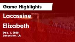 Lacassine  vs Elizabeth  Game Highlights - Dec. 1, 2020