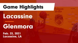 Lacassine  vs Glenmora Game Highlights - Feb. 23, 2021