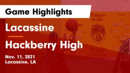 Lacassine  vs Hackberry High Game Highlights - Nov. 11, 2021
