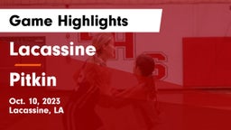 Lacassine  vs Pitkin  Game Highlights - Oct. 10, 2023