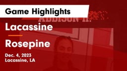 Lacassine  vs Rosepine  Game Highlights - Dec. 4, 2023