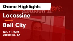 Lacassine  vs Bell City  Game Highlights - Jan. 11, 2024