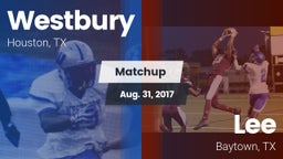 Matchup: Westbury  vs. Lee  2017