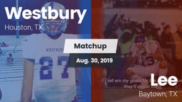 Matchup: Westbury  vs. Lee  2019