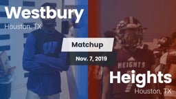 Matchup: Westbury  vs. Heights  2019