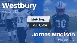 Matchup: Westbury  vs. James Madison  2020