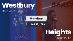 Matchup: Westbury  vs. Heights  2020