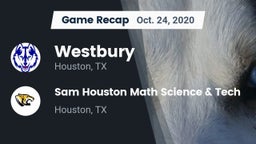 Recap: Westbury  vs. Sam Houston Math Science & Tech  2020