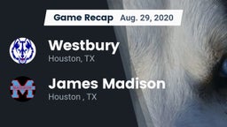 Recap: Westbury  vs. James Madison  2020