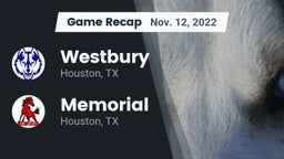 Recap: Westbury  vs. Memorial  2022