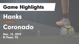 Hanks  vs Coronado  Game Highlights - Dec. 12, 2019