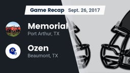 Recap: Memorial  vs. Ozen  2017