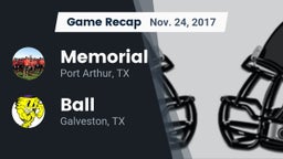 Recap: Memorial  vs. Ball  2017