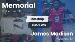 Matchup: Memorial  vs. James Madison  2019