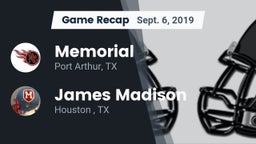 Recap: Memorial  vs. James Madison  2019