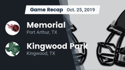 Recap: Memorial  vs. Kingwood Park  2019