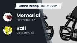 Recap: Memorial  vs. Ball  2020