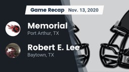 Recap: Memorial  vs. Robert E. Lee  2020