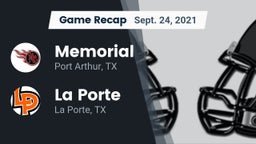 Recap: Memorial  vs. La Porte  2021