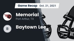 Recap: Memorial  vs. Baytown Lee 2021