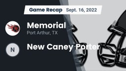 Recap: Memorial  vs. New Caney Porter 2022