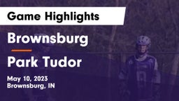 Brownsburg  vs Park Tudor  Game Highlights - May 10, 2023