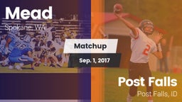 Matchup: Mead  vs. Post Falls  2017