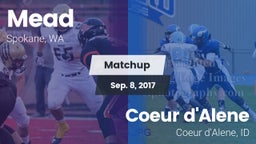 Matchup: Mead  vs. Coeur d'Alene  2017