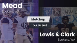 Matchup: Mead  vs. Lewis & Clark  2018