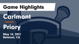 Carlmont  vs Priory Game Highlights - May 14, 2021