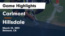 Carlmont  vs Hillsdale  Game Highlights - March 24, 2022