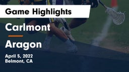 Carlmont  vs Aragon  Game Highlights - April 5, 2022