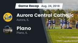 Recap: Aurora Central Catholic vs. Plano  2018